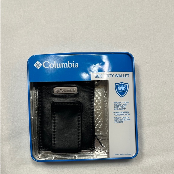 Men's Columbia Black RFID Security Wallet - Picture 5 of 5